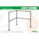 High Quality Stainless Steel Supermarket Swing Gate Post Pole HBE-AC-13