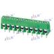 Green Color 3.96 mm Pitch PCB Screw Terminal Blocks Female JL350