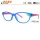 Classic culling  fashion reading glasses with plastic frame ,suitable for women