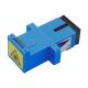 SC Front Shutter Avoid Laser Adapter Coupler For Fiber Optic Networks And Cables