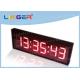 Double Sides LED Countdown Timer For Different Sports Game 88 / 88 / 88 Format