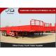 Fodder delivery 12 tires side wall semi trailer detachable fence 40 ton