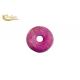 Small  Custom  Bath Bombs / Donuts Shaped Organic Sap Bombs  With Candy / Gold Power On The Top