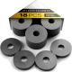 18Pcs Ceramic Round Ferrite Ring Magnets With Holes For Crafts And DIY