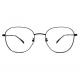 FM2590 Executive Optical Metal Frame Full Rim Round Customized Eyewear