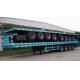 Titan Flatbed Semi trailer ,2axle 3axle flatbed semitrailer for 20ft 40ft container