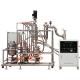 CE ISO Wiped Film Evaporator TOPTION Essential Oil Distiller Machine
