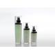 ISO9001 New Style Low Price 30ml 50ml 120ml  Green Electroplating Plastic Lotion Bottles Airless Lotion Bottles