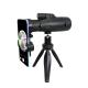 Bak4 Prism 10-30x50 Zoom Monocular Compact Waterproof Telescope For Adults