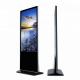 UHD 4K 49 inch Alone standing TFT LED advertising display loop video player with USB port