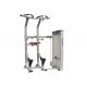 Indoor Assisted Chin Dip Machine Pneumatic Seat Structure Bodybuilding Eco Friendly