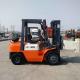 3 Stage 4.5m Mast Dual Fuel Forklift 3500kg LPG Powered Forklift Orange