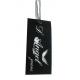 custom fashion printed cardboard hang tags with flocking silver stamping logo
