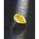 Pear Cut Synthetic Lab Grown Canary Diamonds IGI Certified