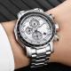 45mm Luxury Quartz Watch 5ATM ODM Fashion Chronograph Watches For Men