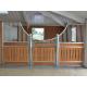 Professional European Horse Stalls Customized Wooden Bamboo Material