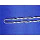 Galvanized Steel Wire Preformed Guy Grip End For Power Line Construction