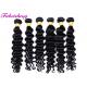 Soft 8A Curly Human Virgin Hair Extensions No Mix Any Synthetic Hair