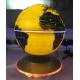 360rotating promotion gift led light maglev floating levitate world globe 8 inch lighting change
