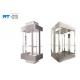 Full Glass Cabin Panoramic Glass Elevator / Observation Elevator Load 630-1600KG