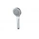 ZYD-3034 One Fuction Water Saving  Round Shape ABS Plastic Injection Chrome Plated Bathroom Accessory Shower Hand