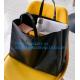 Vintage Tarpaulin Shoulder Bag Fashion Custom Durable Shopping Bag Tarpaulin Bag Washable Tote Dry Bag Cotton Handle