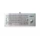 82 Keys IP68 Industrial Stainless Steel Keyboard With Trackball Anti Salt Spray Corrosion