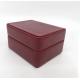 Environmental PU Leather Box Embossing Luxury Watch Gift Case ODM