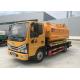 RHD 5m3 Vacuum Sewage Suction Truck With Jurop Vacuum Pump