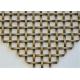 15mm Aperutre Woven Crimped Wire Mesh Bronze Decorative