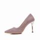 YTH012 High-Heeled Shoes Women'S 2021 Summer And Autumn New Style European And American Pointed High-Heeled Shallow Mout