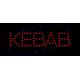 led sign - Kebab