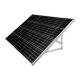 120W Solar Monitoring Power Supply System mono silicon tempered glass