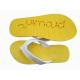 full color printing eva die cut and embossed  Women Flip flops  thongs slipers manufacturers