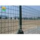 EN10218 2 Galvanized Welded Wire Mesh Fence rectangular opening