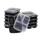 4 Compartment Disposable Transparent Plastic Food Containers