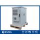 Dual-Doors Outdoor Telecom Cabinet With PDU / Battery Tray / Air Conditioners