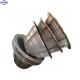 High roundness and coaxiality Wedge Wire Screen Basket Slot Mesh for Potato fiber separation