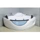 Two persons tubs comfortable headrest whirlpools