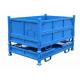Large Steel Warehouse Stillages Container Pallet Cage For Lifting