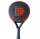 Hot Sale Padel Custom Design Your Logo 3K Carbon  Padel Racket ,Paddle Tennis Racket Round Racket Athlete Favorite