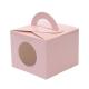 Recycled Materials Custom Luxury Cake Candy Chocolate Packaging Paper Box With Window