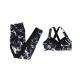 Marbling Sexy Yoga Pants And Sports Bra Summer Womens Fitness Tracksuit