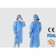 Eco Friendly Material Blue Disposable Coveralls With CE / ISO Certification