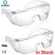 Pvc Material Medical Safety Goggles , Surgery Safety Glasses Fda Ce Certificate