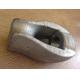 Carbon Steel Power Line Fittings / Thimble Eye Nut For Straight Away Head Guys