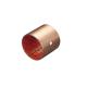 Metal - Polymer Bronze Plain Bearings Grease Lubricated POM Cylindrical Bushes