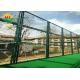 3.5mm Soccer Court Chain Link Wire Fence Pvc Coated Or Galvanized 10ft High