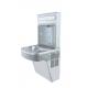 Brushed Stainless Steel 304 Drinking Water Fountain Wall Hung Mounted