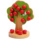 Apple Tree Wooden Montessori Baby Toys For Kids Pick Fruit Educational